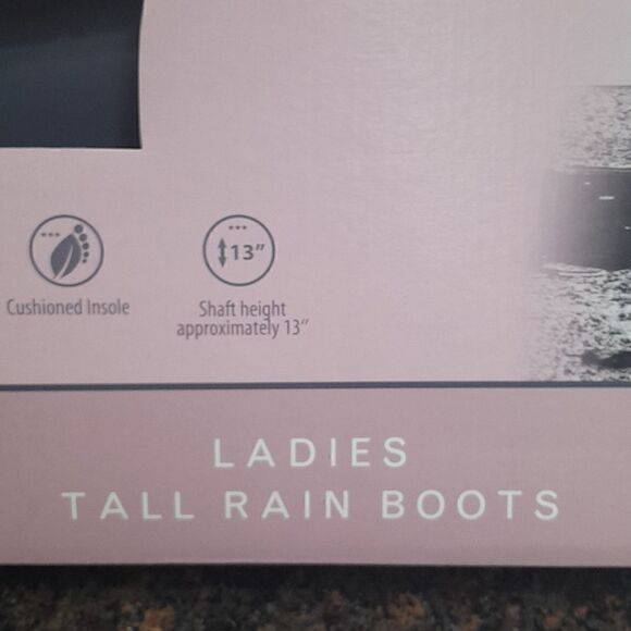 Serra Tall Rain Boots...Size 10...New Condition. - Picture 2 of 6